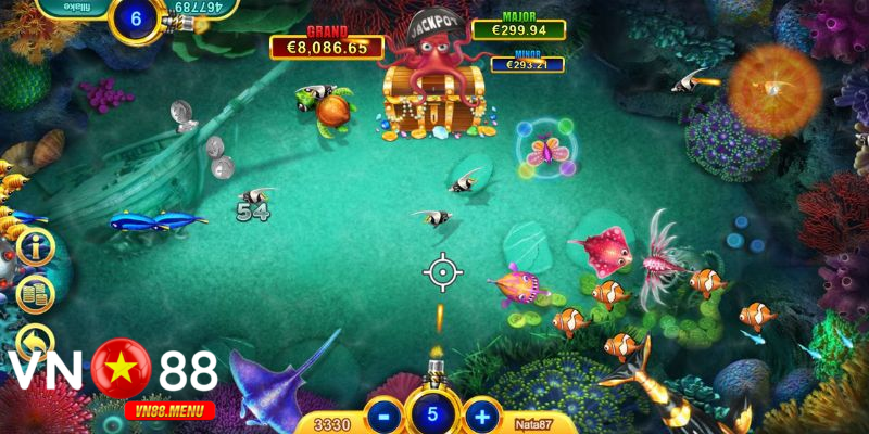 Khám phá thế giới đại dương huyền bí trong bắn cá vn88