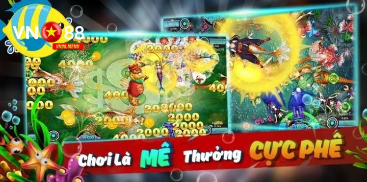 Ưu điểm nổi trội của bắn cá Tiên